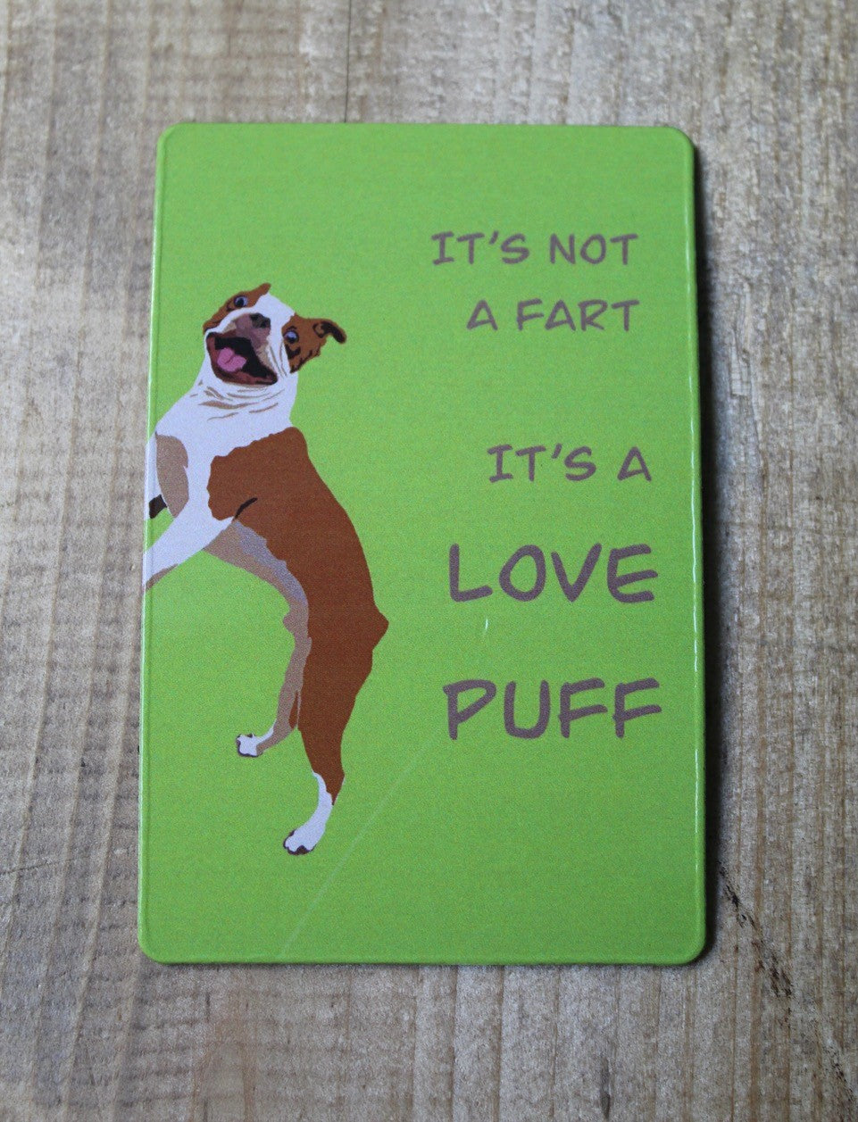 Fridge Magnet - Love Puff