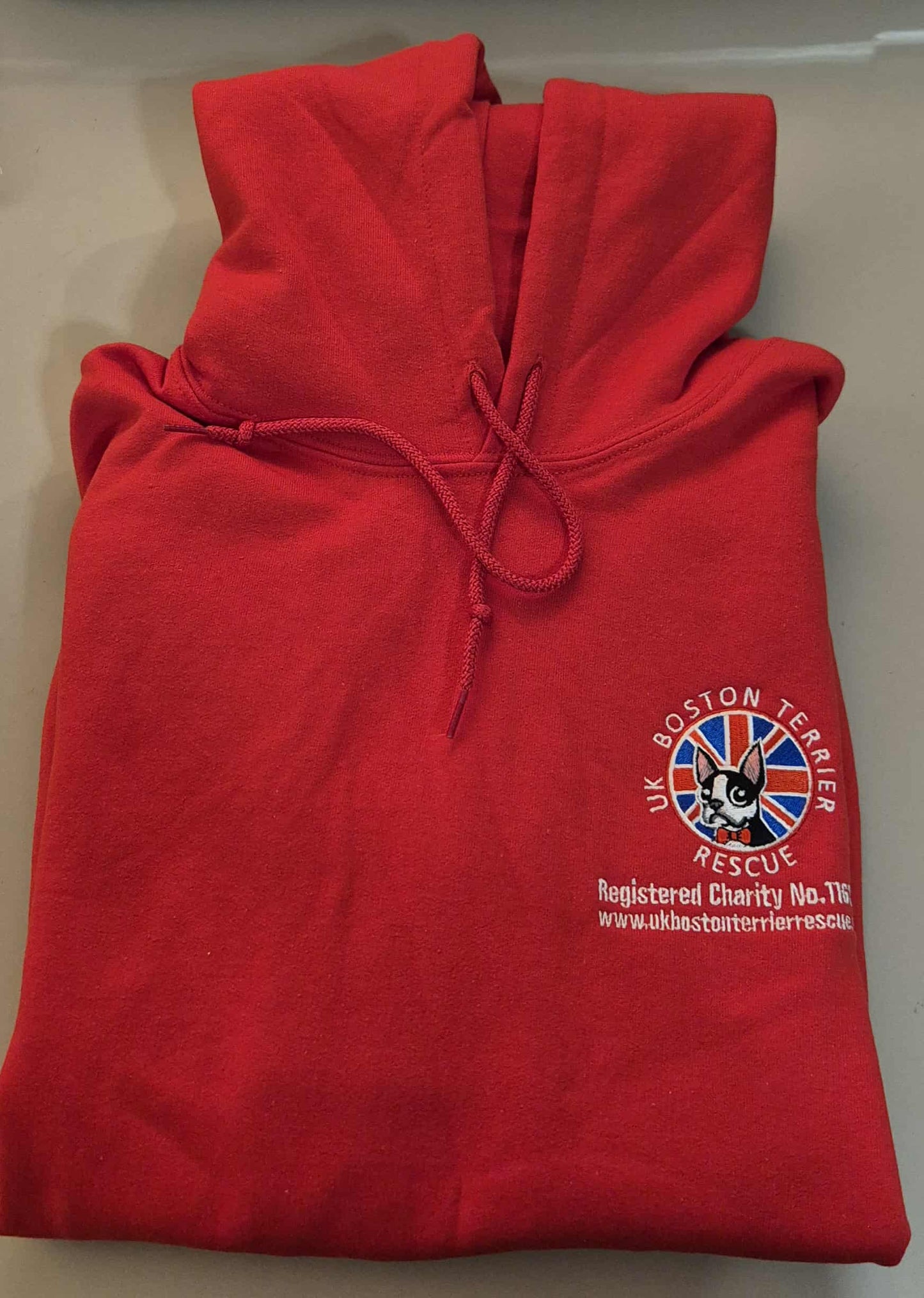 Hoodie - UK Boston Terrier Rescue Logo Adult Hoodie