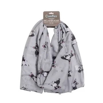 Scarf - Boston Terrier