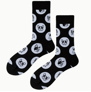Socks - size 8-11 Black Boston