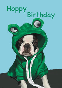 Hoppy Birthday Card