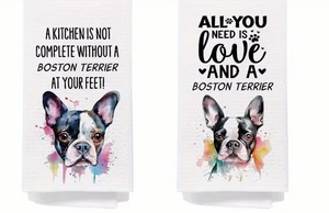 Tea Towels 2pk - Kitchen & Love and a Boston