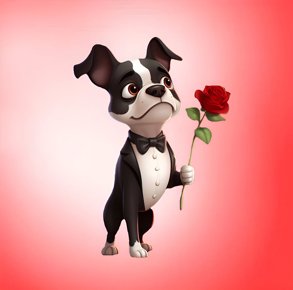 Card - Valentine William Boston