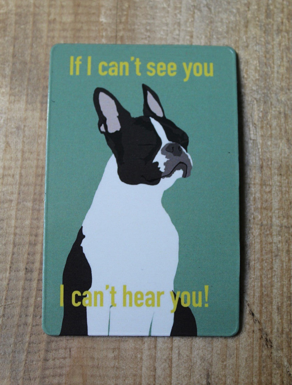 Fridge Magnet - I Can't Hear You