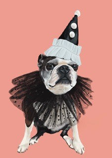 Clowning Around Boston Greeting Card